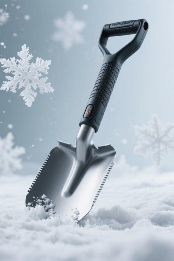 caloric expenditure while shoveling
