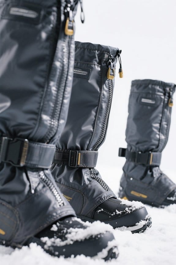 durable adjustable waterproof gaiters