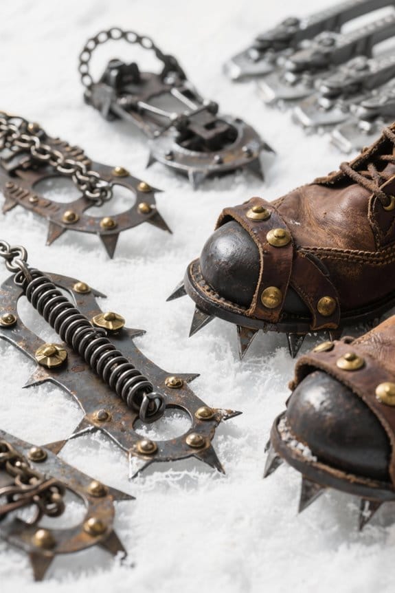 ice traction device evolution