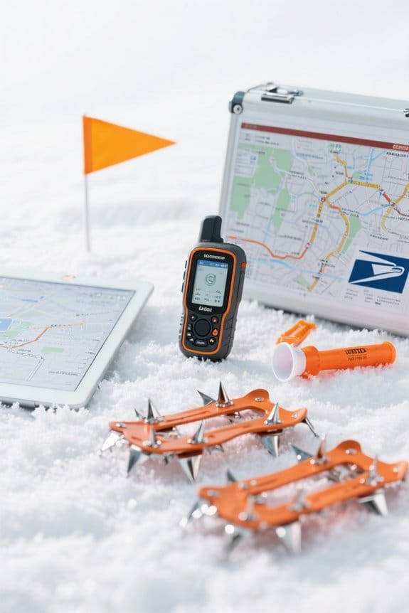 icy route navigation strategies