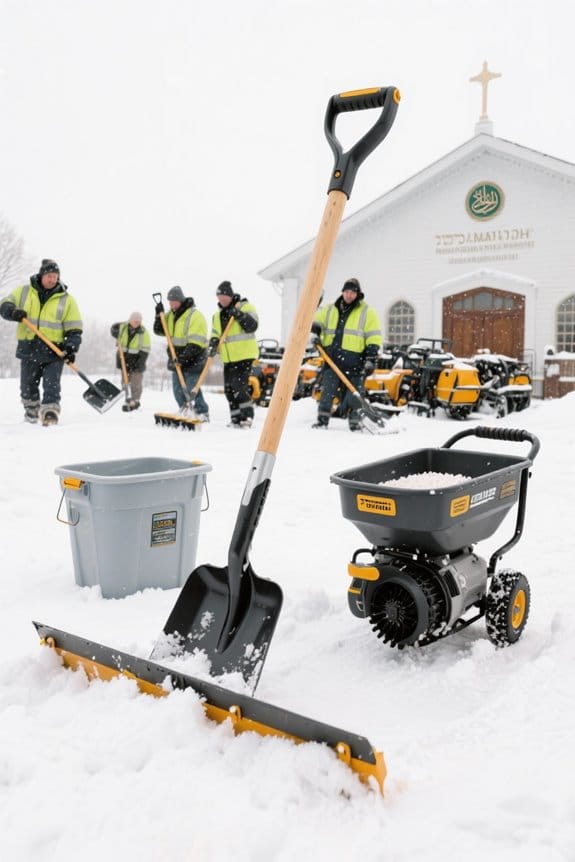 snow support for vulnerable communities